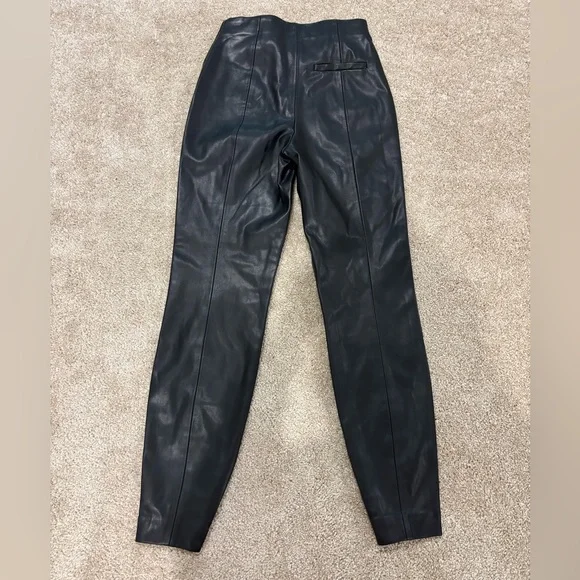 MANGO Faux Leather Pants - Picture 9 of 10